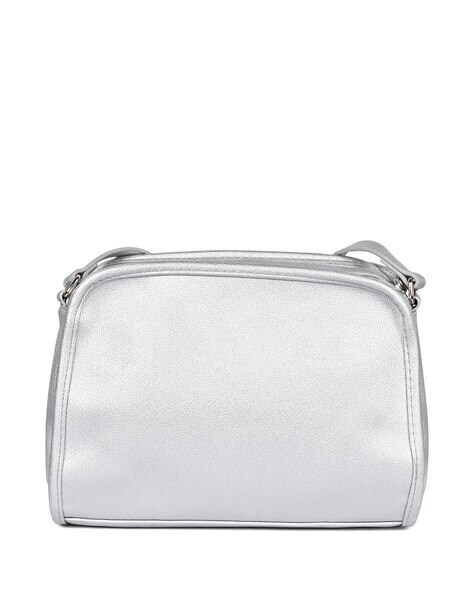 Metallic Pu Trendy and Personalized Small Bag, Simple Women'S Bag, Shoulder  Bag, Crossbody Bag(Silver) - Walmart.com