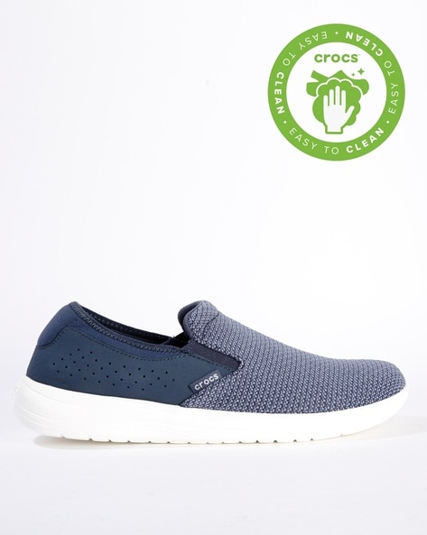 Ajio blue best sale casual shoes