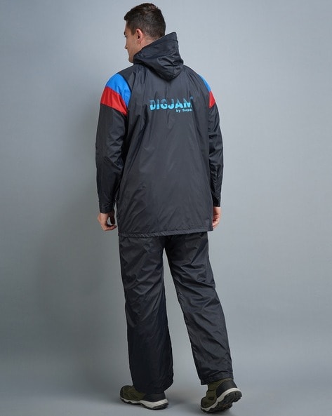 adidas Men's Arkive Black Raincoat, Small at Amazon Men's Clothing store