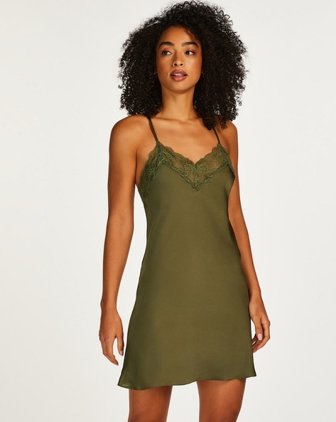 Buy Green Camisoles & Slips for Women by Hunkemoller Online