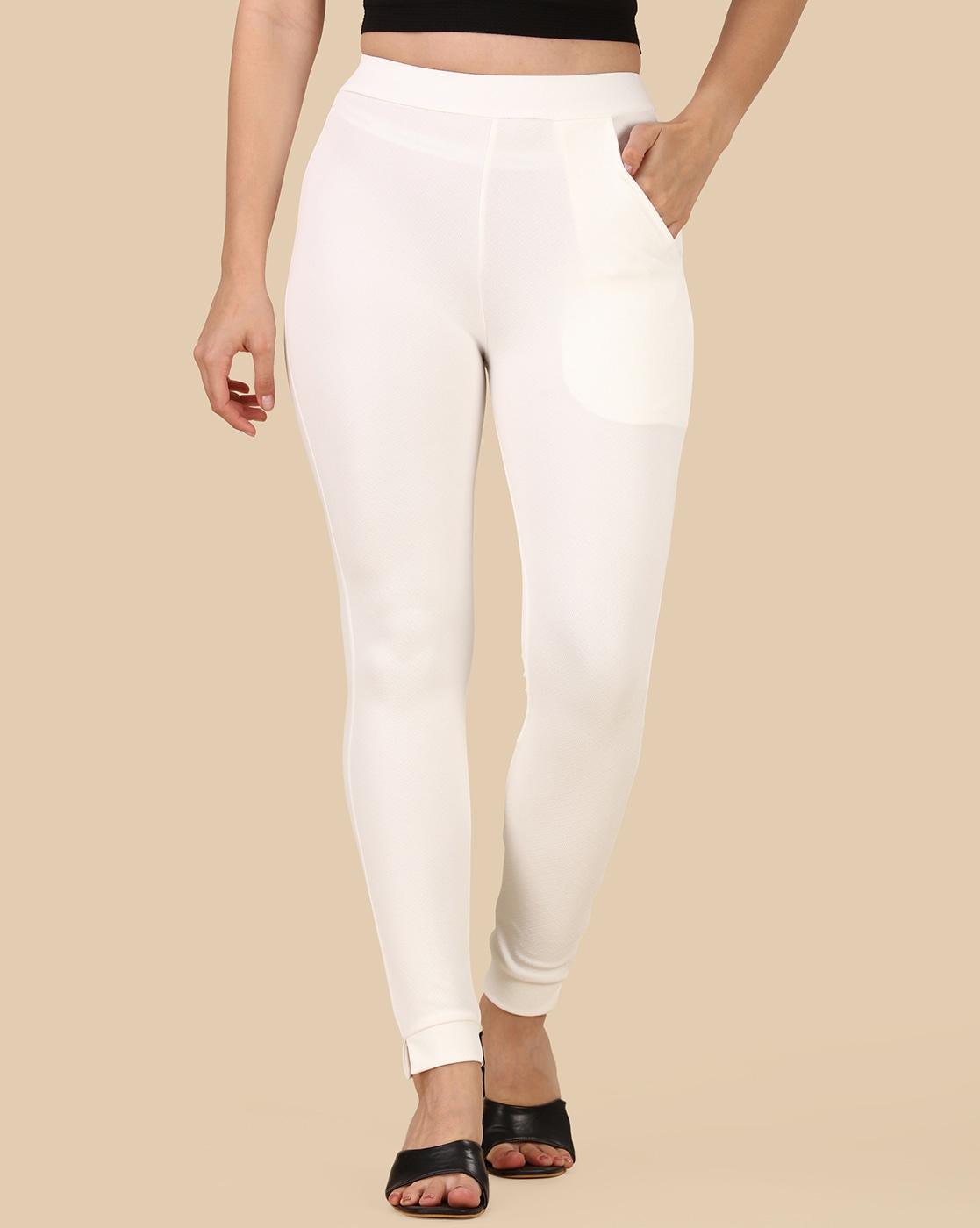 Buy White Trousers  Pants for Women by TALLY WEiJL Online  Ajiocom