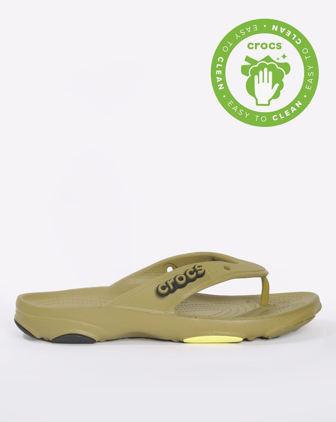 Buy Green Flip Flop Slippers for Men by CROCS Online