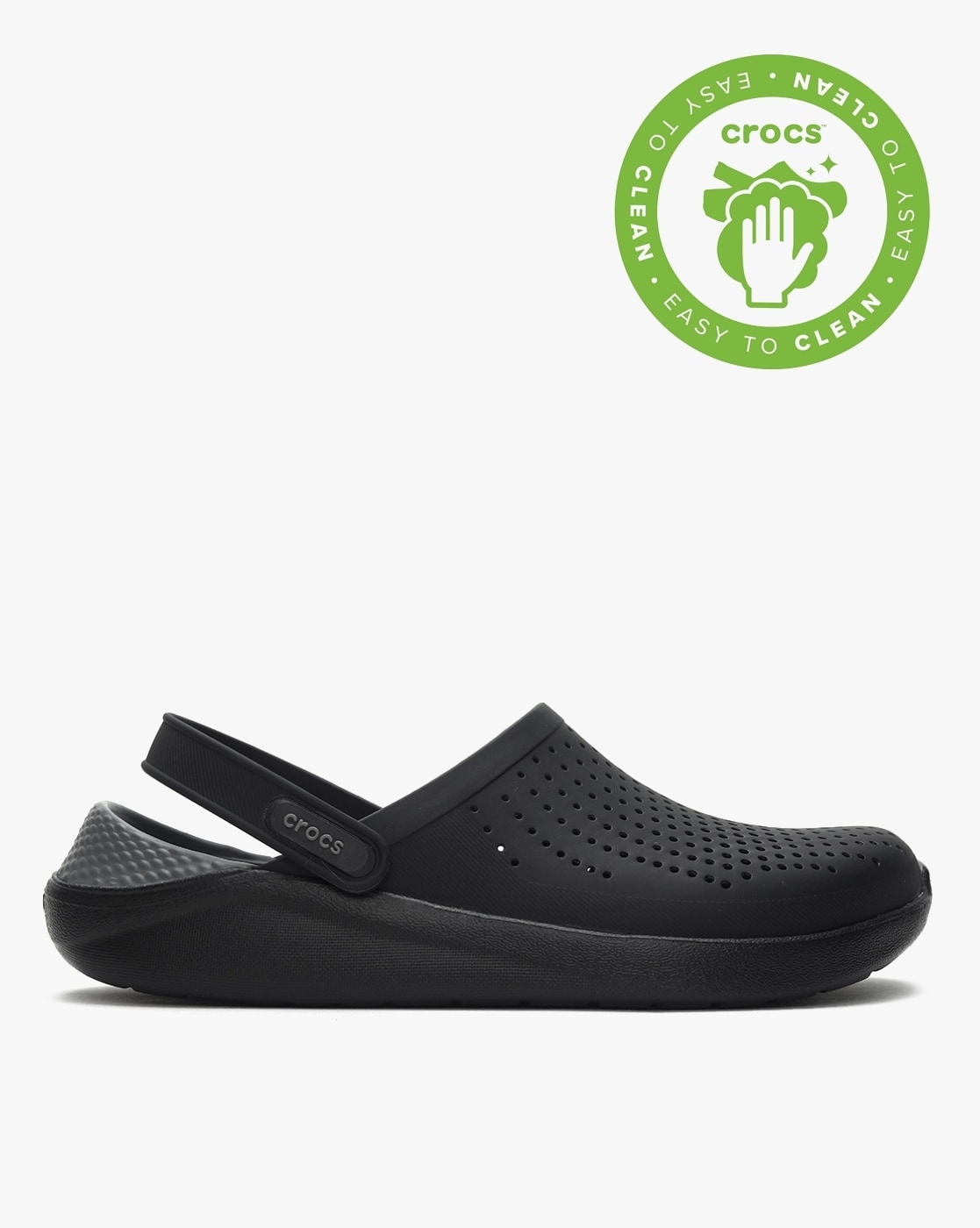 Crocs 204592 Men's LiteRide Clog Sandal (Smoke, Pearl White) in  Kota-Rajasthan at best price by Chitra Footwear Shop - Justdial