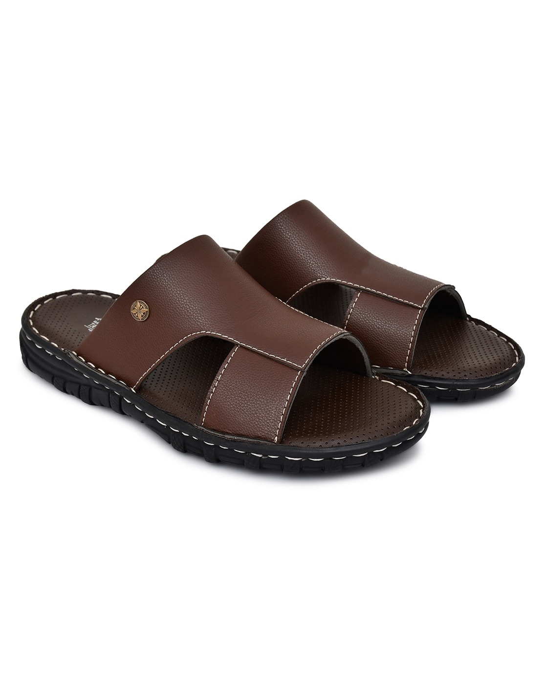 Buy Brown Sandals for Men by APPELON SHOES Online | Ajio.com