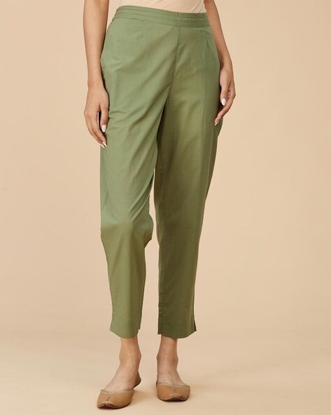 Cotton Pants with Elasticated Waist Price in India