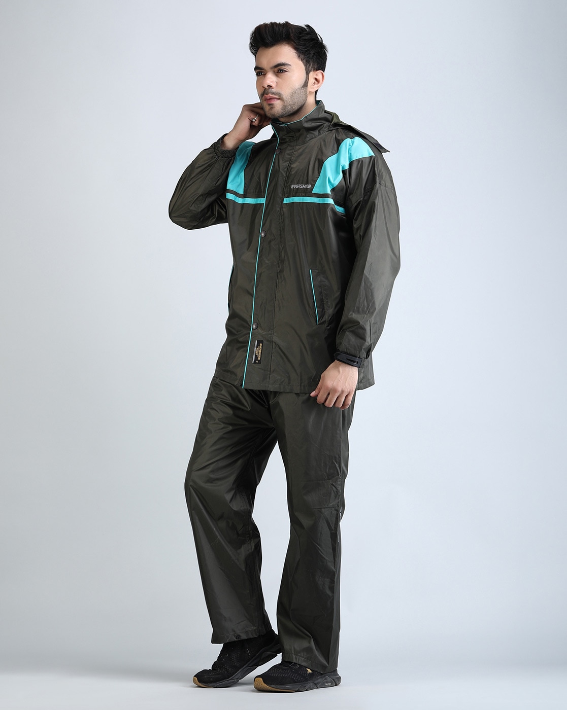 Buy Black Rainwear and Windcheaters for Men by THE CLOWNFISH Online |  Ajio.com