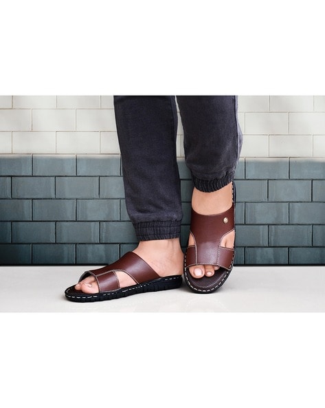 Men Open Toe Slip On Sandals