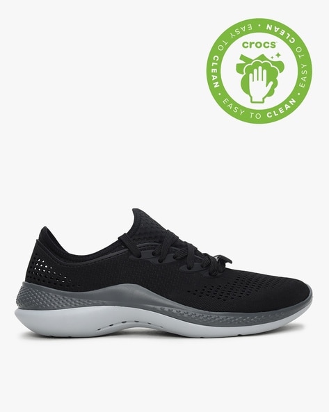 Crocs Men's Santa Cruz Playa Lace-Up Sneaker | Comfortable Sneakers for Men  | Lace sneakers, Boat shoes mens, Mens slip on shoes