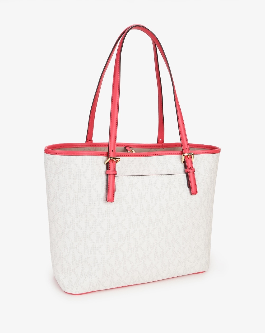 Michael Kors Bags | Michael Kors Jet Set Tote Bags | Color: Pink/White | Size: Os | Annamdel's Closet