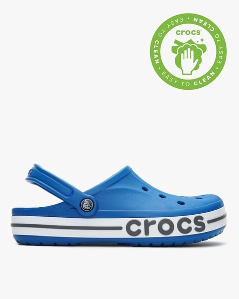 Blue colour crocs new arrivals