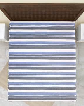 varde Striped Cotton Double Bedcover-picture-17