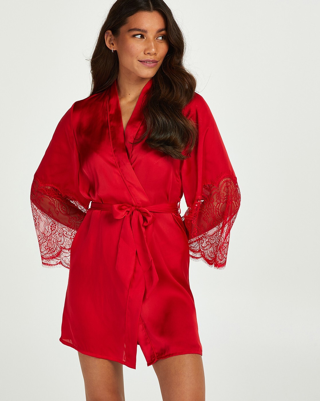 Mesh Lace Chiffon Kimono for €9 - All Nightwear - Hunkemöller