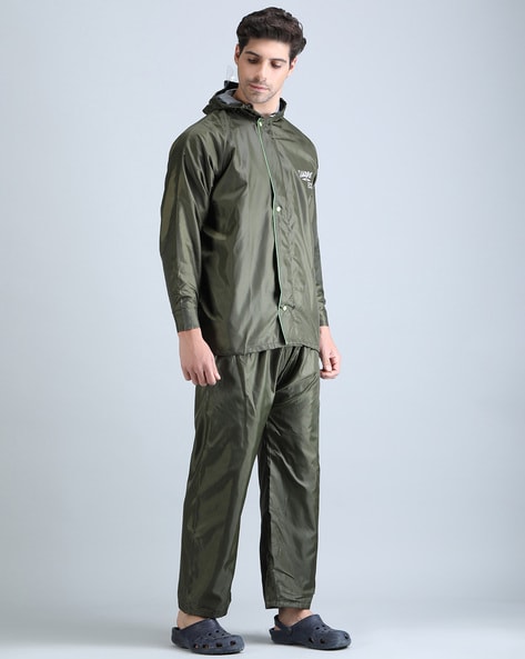 Buy Men's Country Walking Raincoat - NH100 Red Online | Decathlon