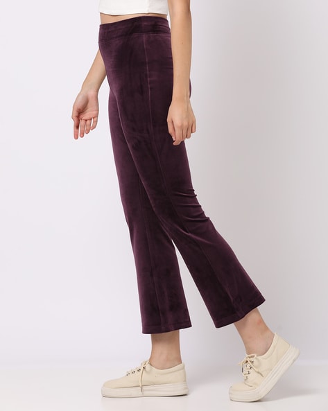 Buy Wine Track Pants for Women by Teamspirit Online