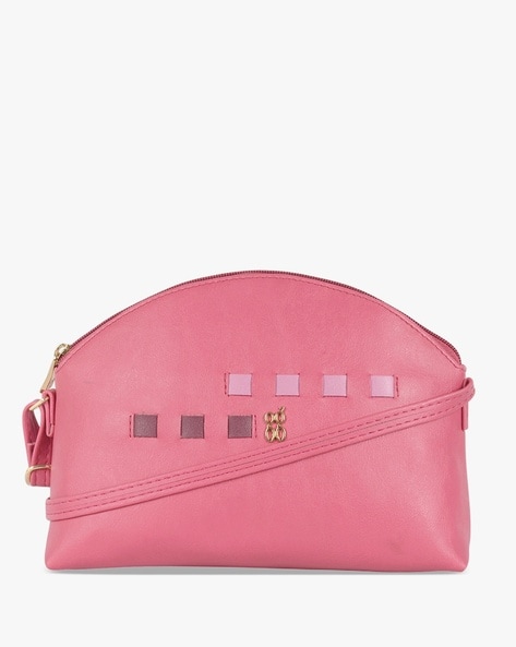 Baggit pink sling bag best sale