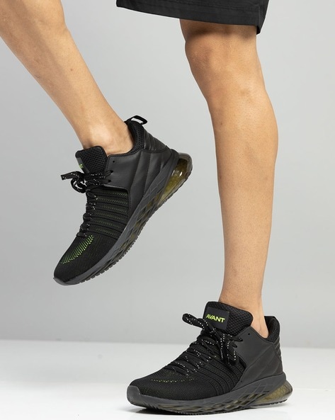 Nike ankle best sale running shoes