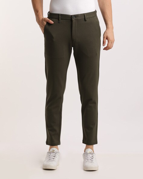 Buy Blue Trousers & Pants for Men by ALTHEORY Online
