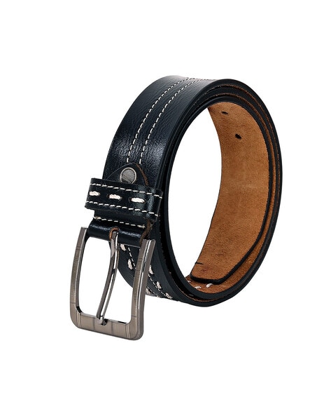 Buy Black Belts for Men by Leather World Online