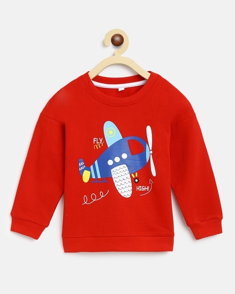 Nauti Nati Printed Round-Neck Sweatshirt