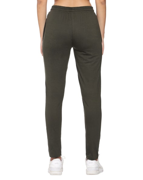 Buy Blue & Olive Track Pants for Women by DYWER Online