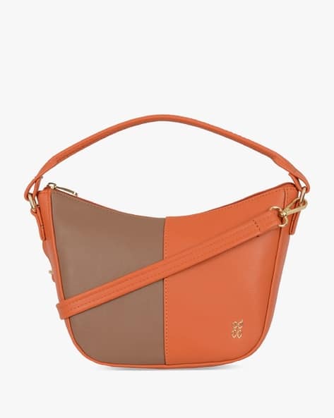 BAGGIT Women Hobo Bag with Metal Logo Accent