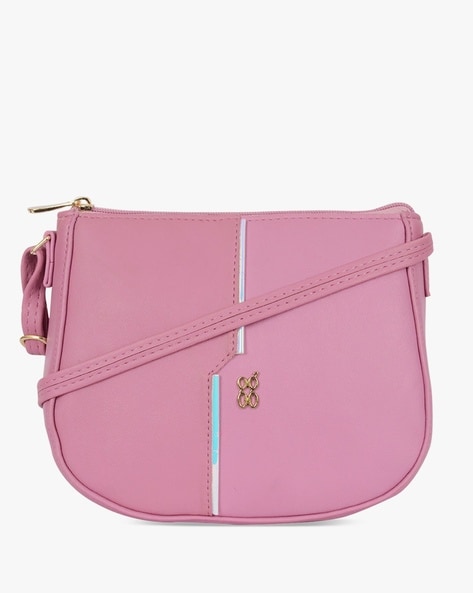 Buy LaFille Pink Sling Bag For Women  Girls  Ladies Purse  Handbags for  Office  College Online at Best Prices in India  JioMart