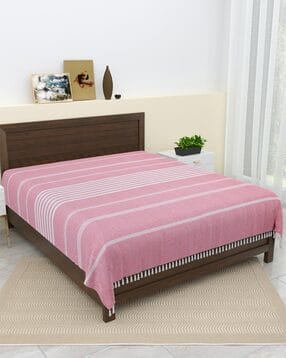 varde 150 TC Striped Cotton Double Bedcover 240 x 220 cm-picture-14