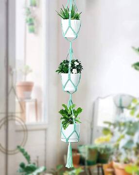 homesake Set of 2 Macrame Plant Hangers-picture-53