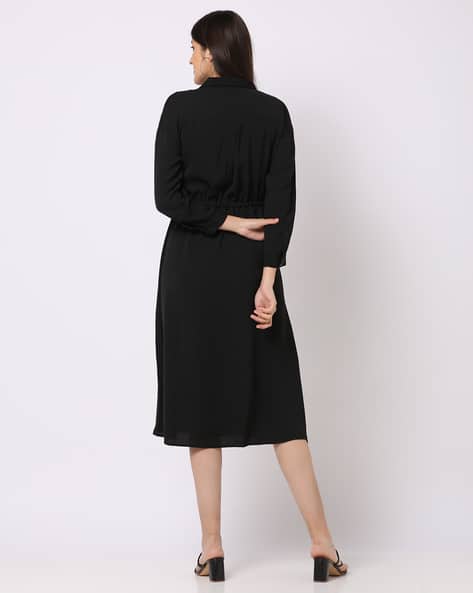 Buy Black Dresses for Women by Fig Online | Ajio.com