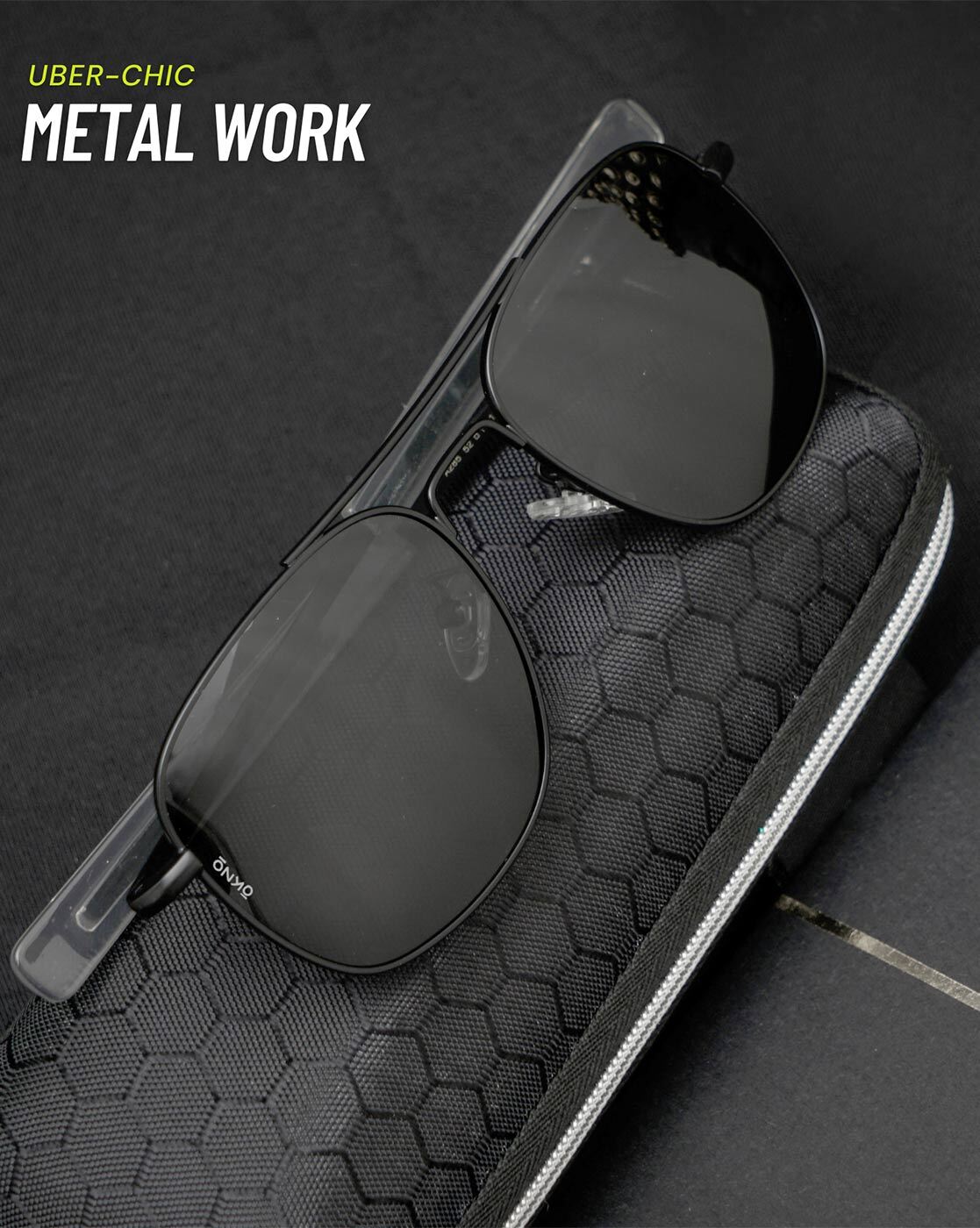 Buy Black Sunglasses for Men by Okno Online