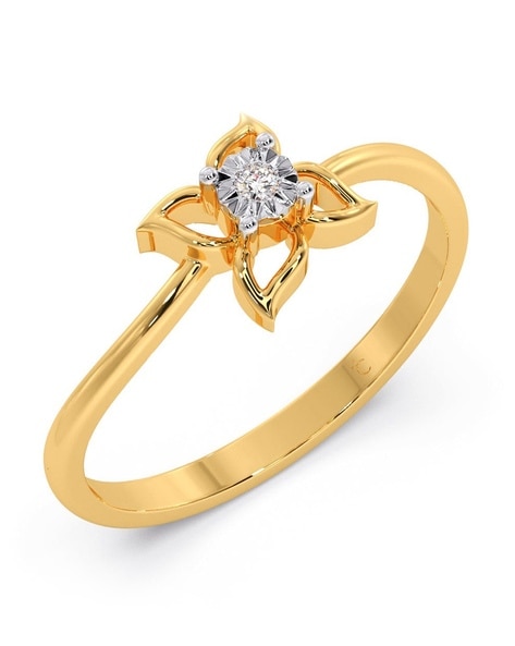 Yes My Queen Gold Ring Online Jewellery Shopping India | Rose Gold 14K |  Candere by Kalyan Jewellers