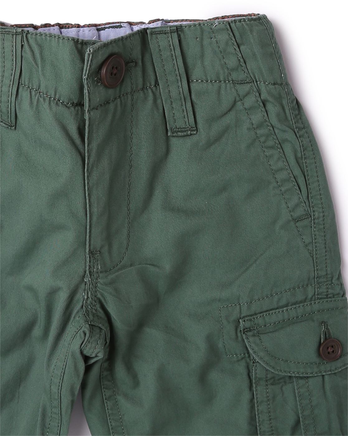 Gap Green Cargo Shorts Boys Size 12 NEW - beyond exchange