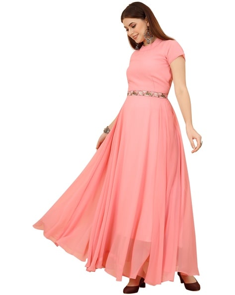 Stylish Pink Gown