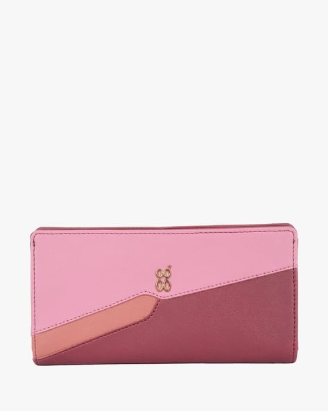 BAGGIT Colorblock Bi-Fold Wallet