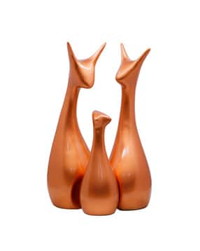 g w creations Set of 3 Deer Family Decorative Showpieces-picture-16