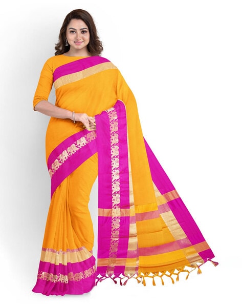 Yellow Bridal Sarees, Yellow Bridal Saris and Yellow Bridal Sarees Online  Shopping