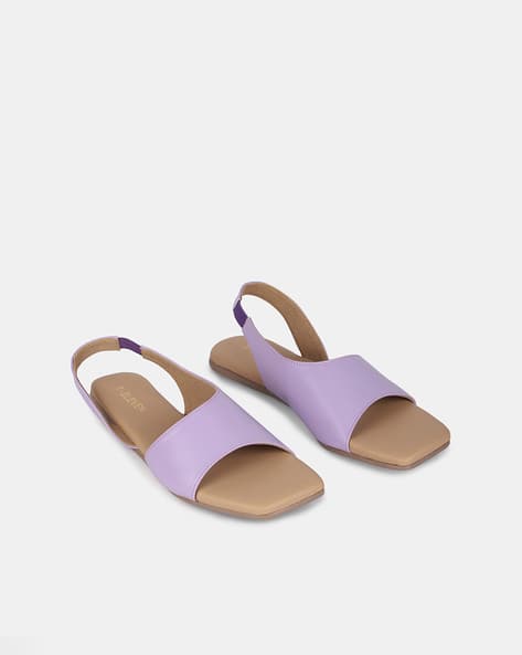 Buy Lavender Flat Sandals for Women by Online