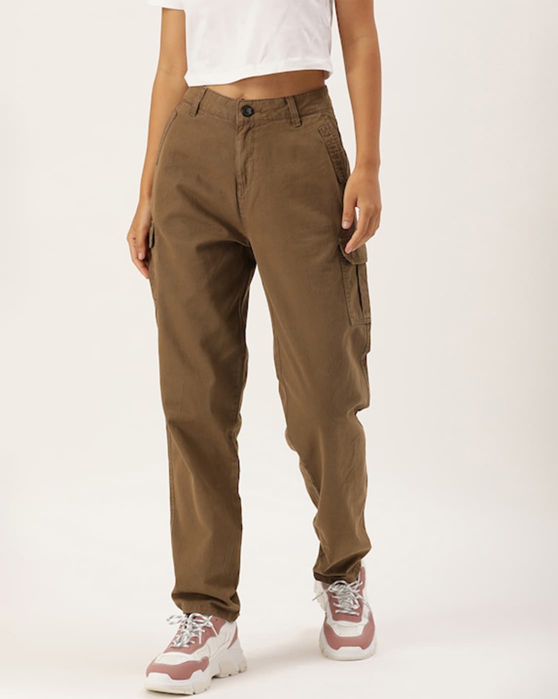 Buy Multicolouredm Pants for Women by Indie Picks Online | Ajio.com
