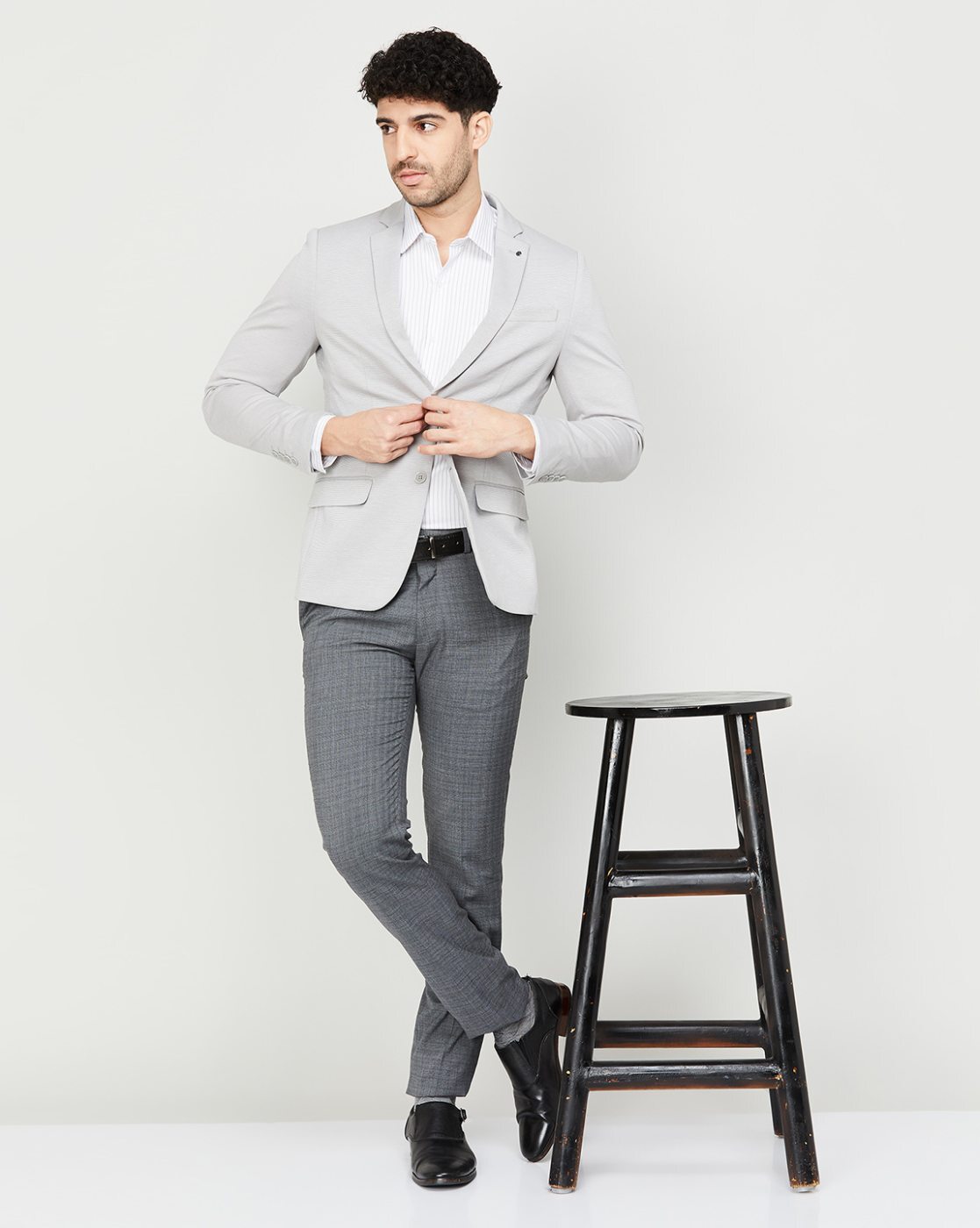 Buy Grey Blazers & Waistcoats for Men by CODE BY LIFESTYLE Online | Ajio.com