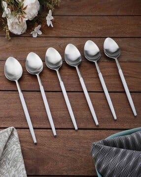 vareesha Set of 6 Table Spoons with Matt Finish Handle-picture-2