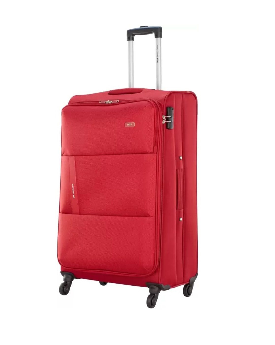 VIP SMALL CABIN SIZE LIGHTWEIGHT 8 WHEELS STROLLEY 56 CM (UNBREAKABLE BODY)  Cabin Suitcase 8 Wheels - 22 inch RED - Price in India | Flipkart.com