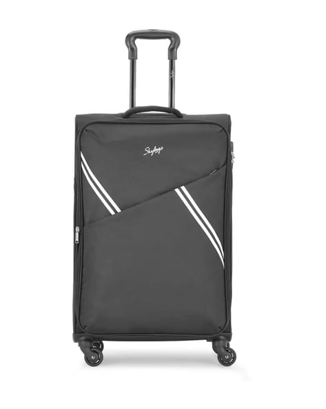 Skybags Striped Trolley Bag with Number Lock