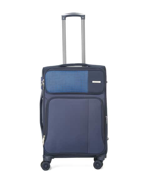 TEAKWOOD LEATHERS Micro Print Medium Trolley Bag