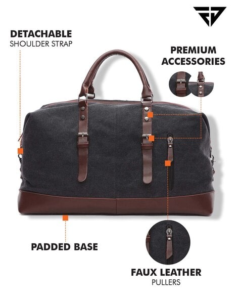 Buy Tan Luggage & Trolley Bags for Men by FUR JADEN Online | Ajio.com