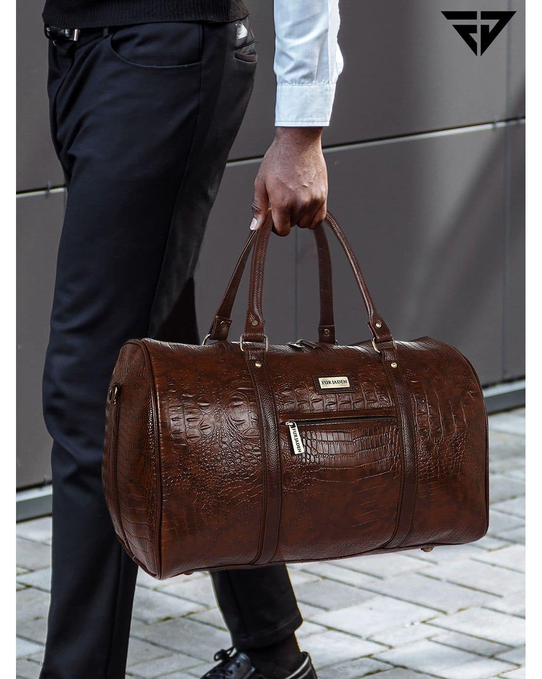 Reptilian Pattern Duffle Bag