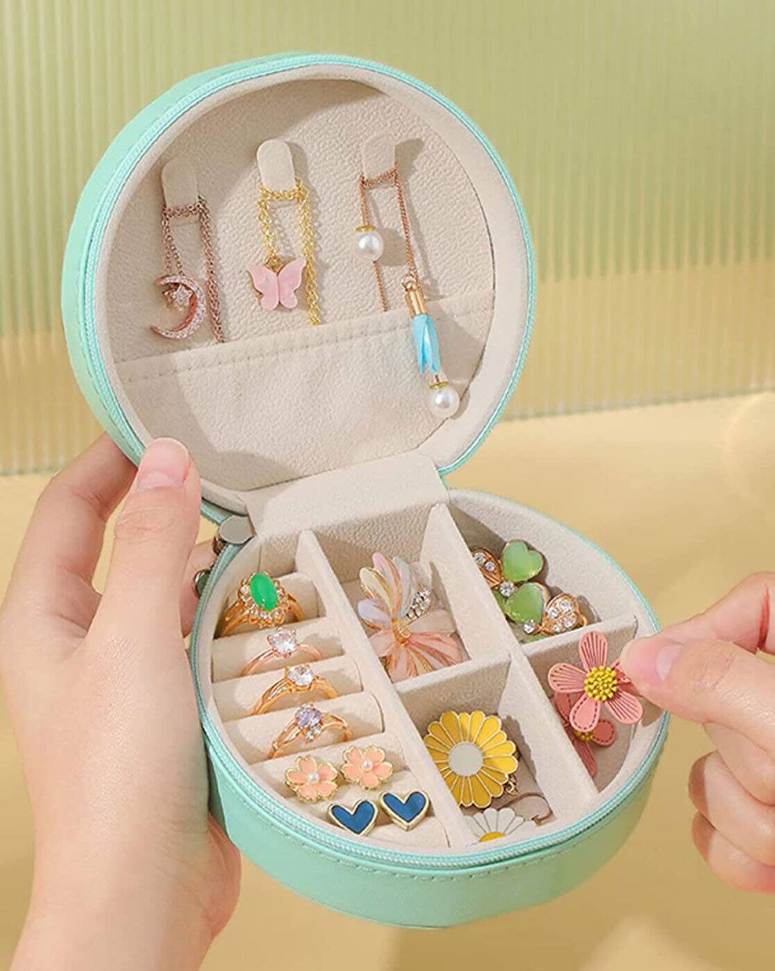 Jewellery Box with Zip Closure