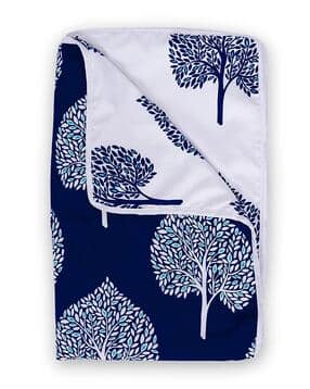 divine casa Leaf Print Reversible Single Dohar-picture-25