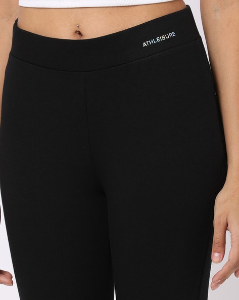 Buy Black Track Pants for Women by Teamspirit Online