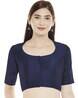Studio Shringaar Women's Navy Blue Blouse (Design 2775) main image 1