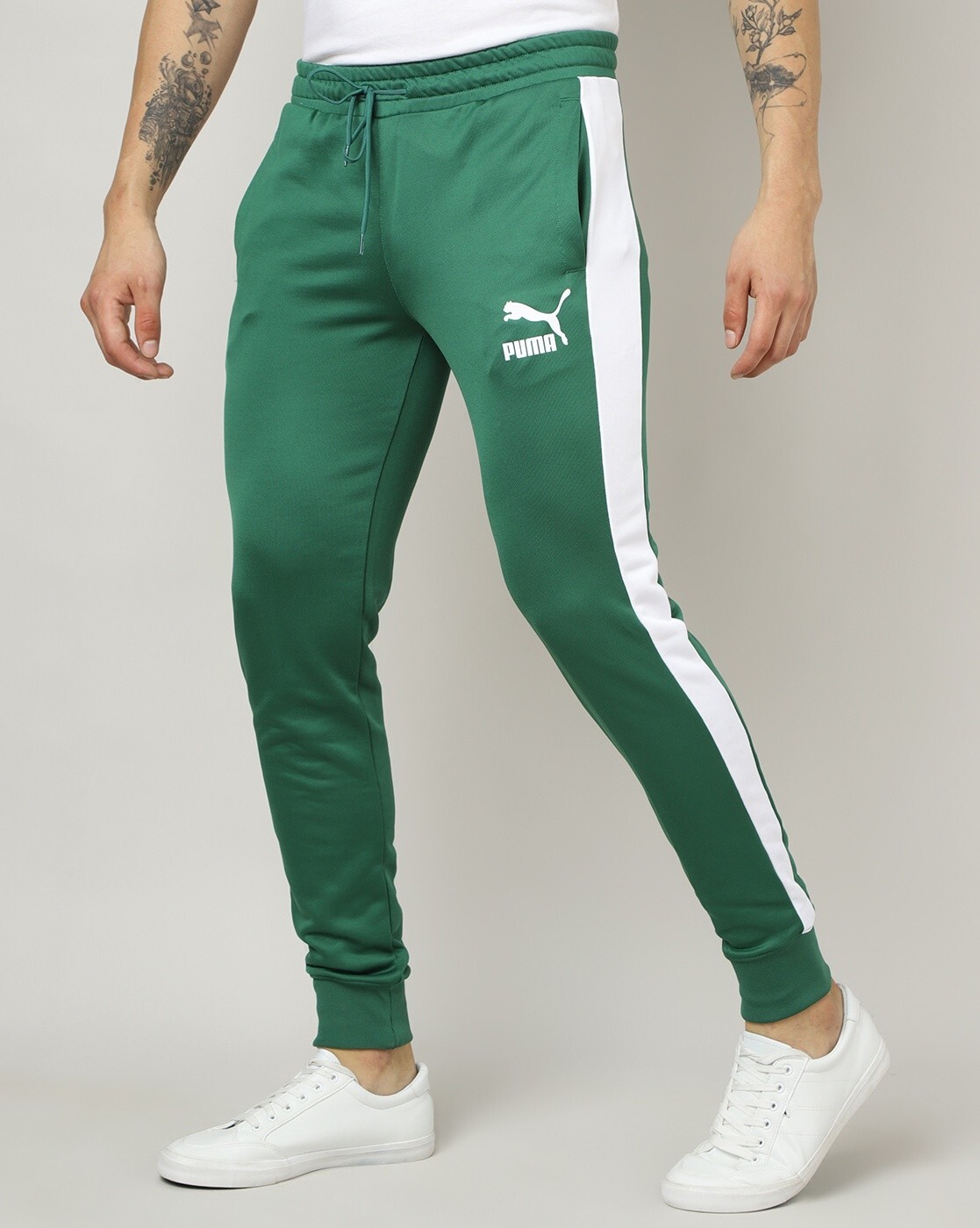 Puma iconic joggers best sale